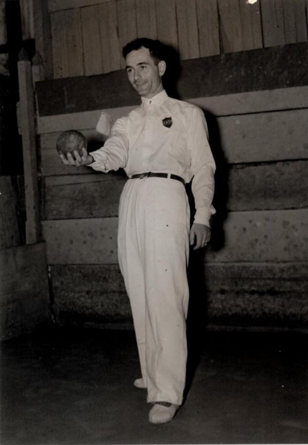 Imagen 1944. Julio Monayer (Defensores de Santos Lugares).