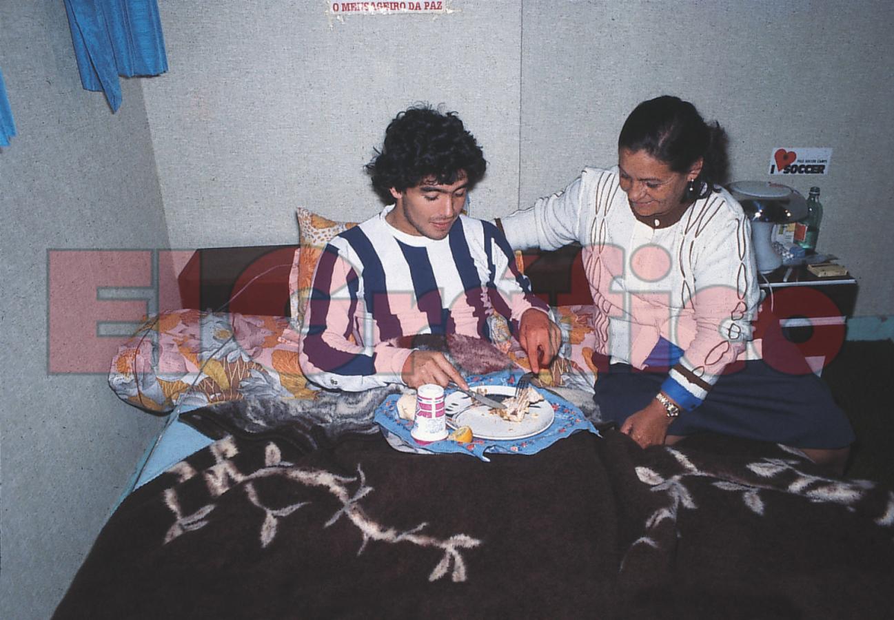 La intimidad de la familia Maradona en La Paternal