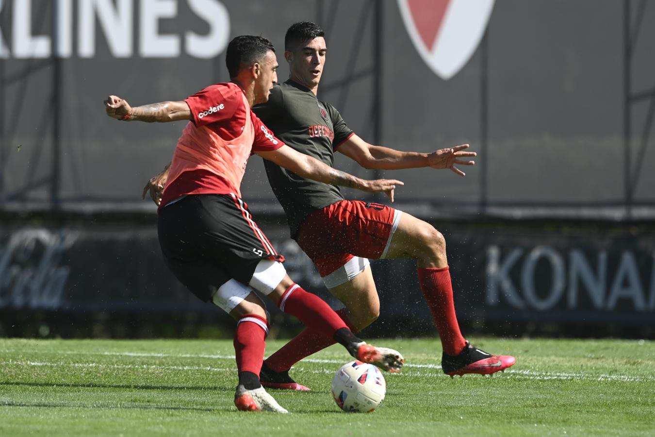 Imagen Suárez en acción en el último amistoso entre River y Defensores de Belgrano, en el cual marcó un tanto. Foto: Prensa CARP