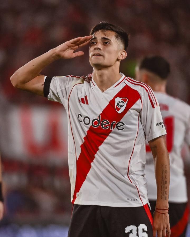 Imagen Pablo Solari se irá de River después de dos temporadas.