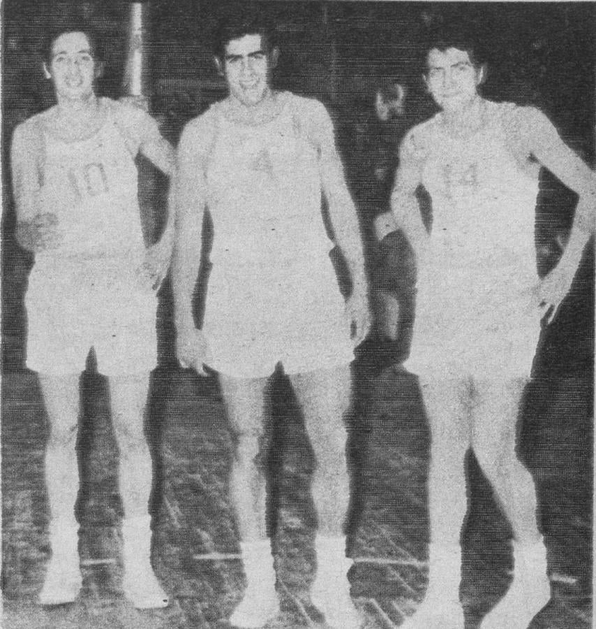 Imagen ¡Qué trío!¡Cuántos triunfos! Los “monstruos” de Bahía Blanca: Fruet, De Lizaso y Cabrera. Cinco torneos ganados tiene cada uno. Es récord.