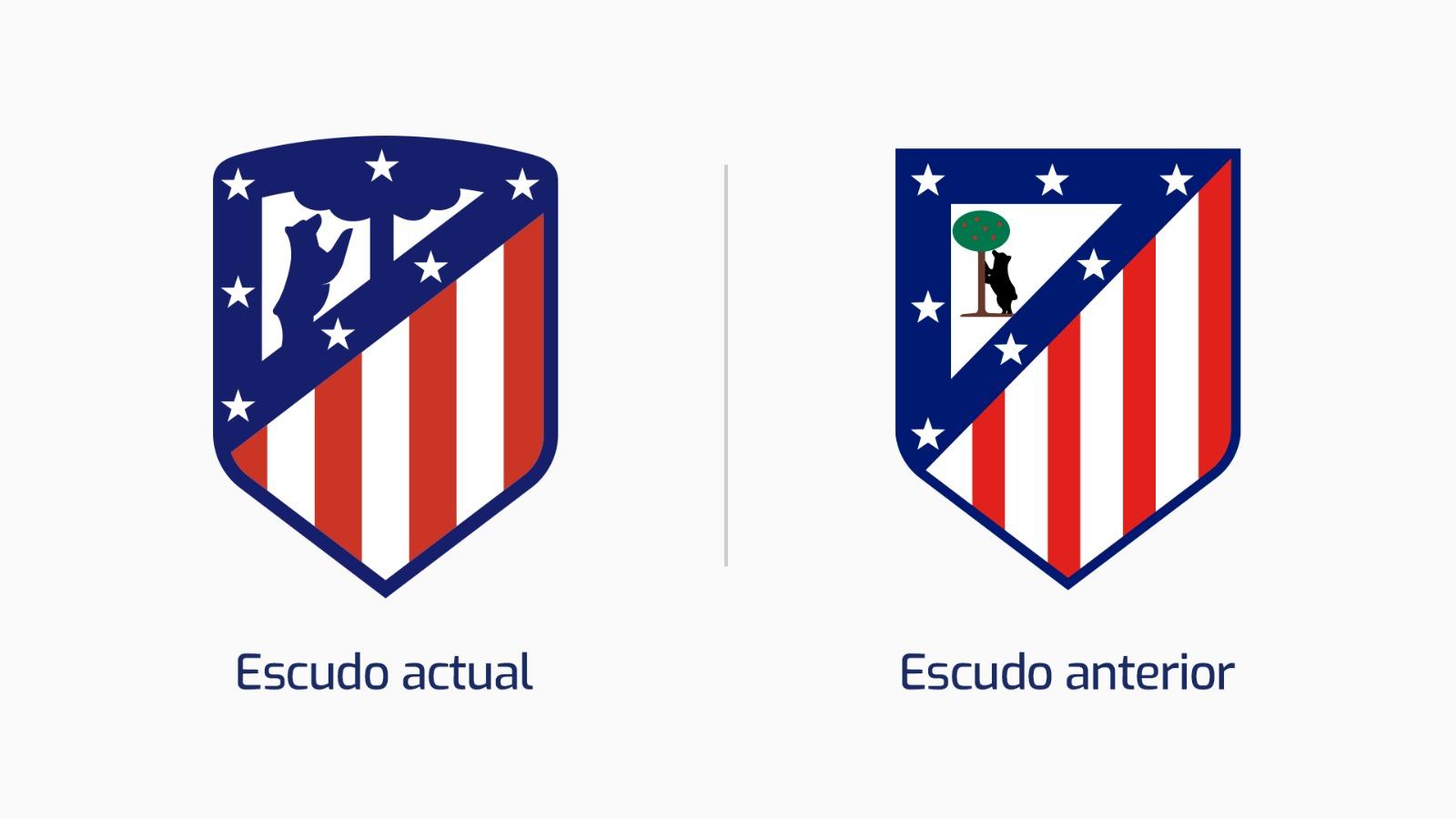 Atlético de Madrid volverá a utilizar el viejo escudo