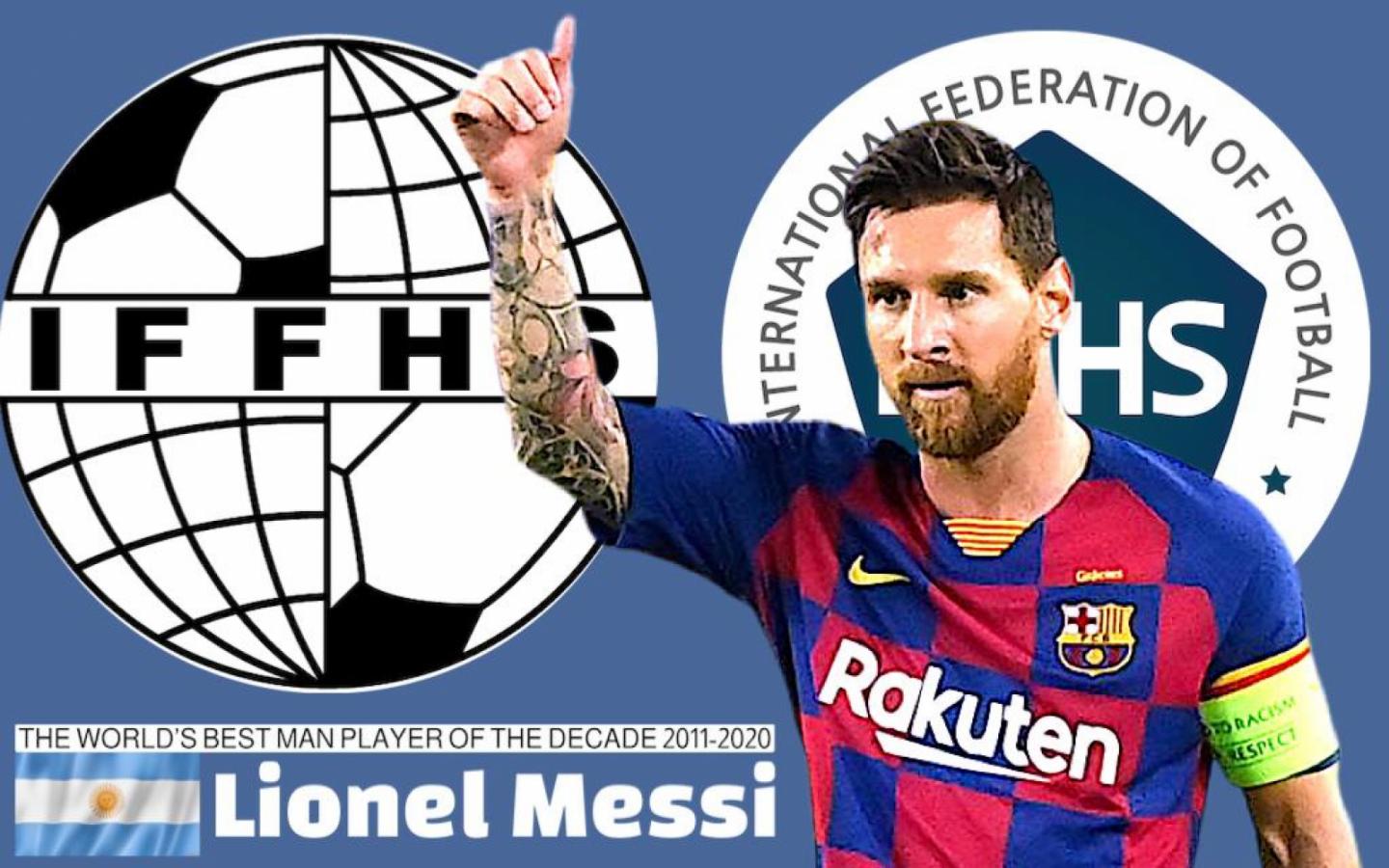 Imagen Messi, el mejor de la década 2011-2020