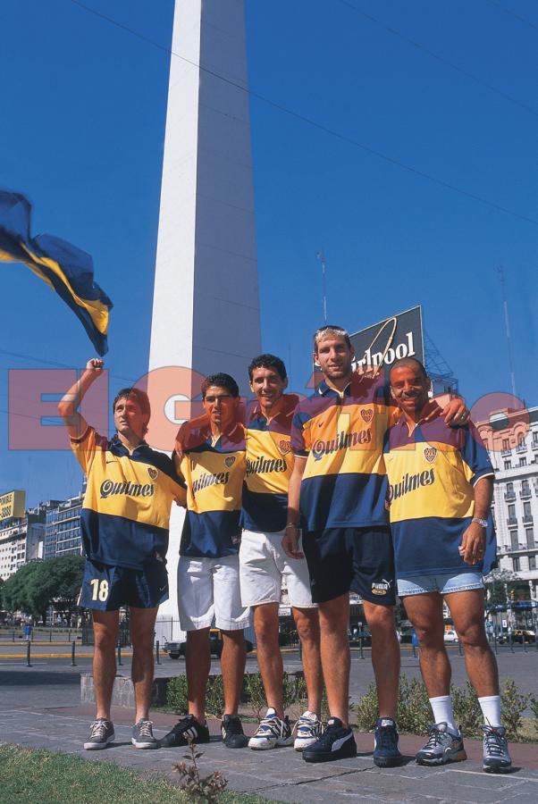 Vuelta olímpica exclusiva: El Gráfico y los protagonistas.