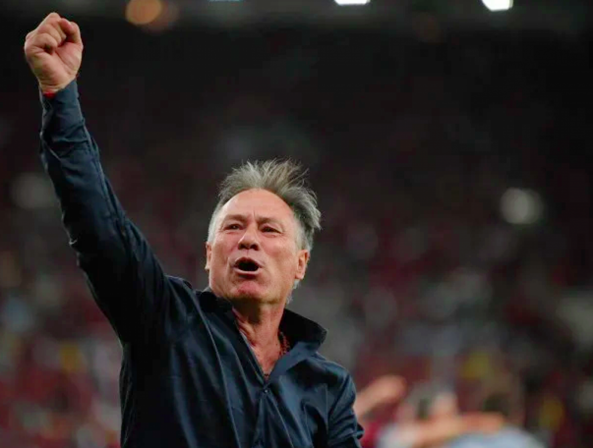 Imagen Ariel Holan en el Maracaná, un oasis en los últimos 18 años.