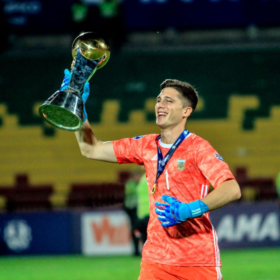 Imagen Cambeses fue campeón Panamericano con la Selección Sub 22.