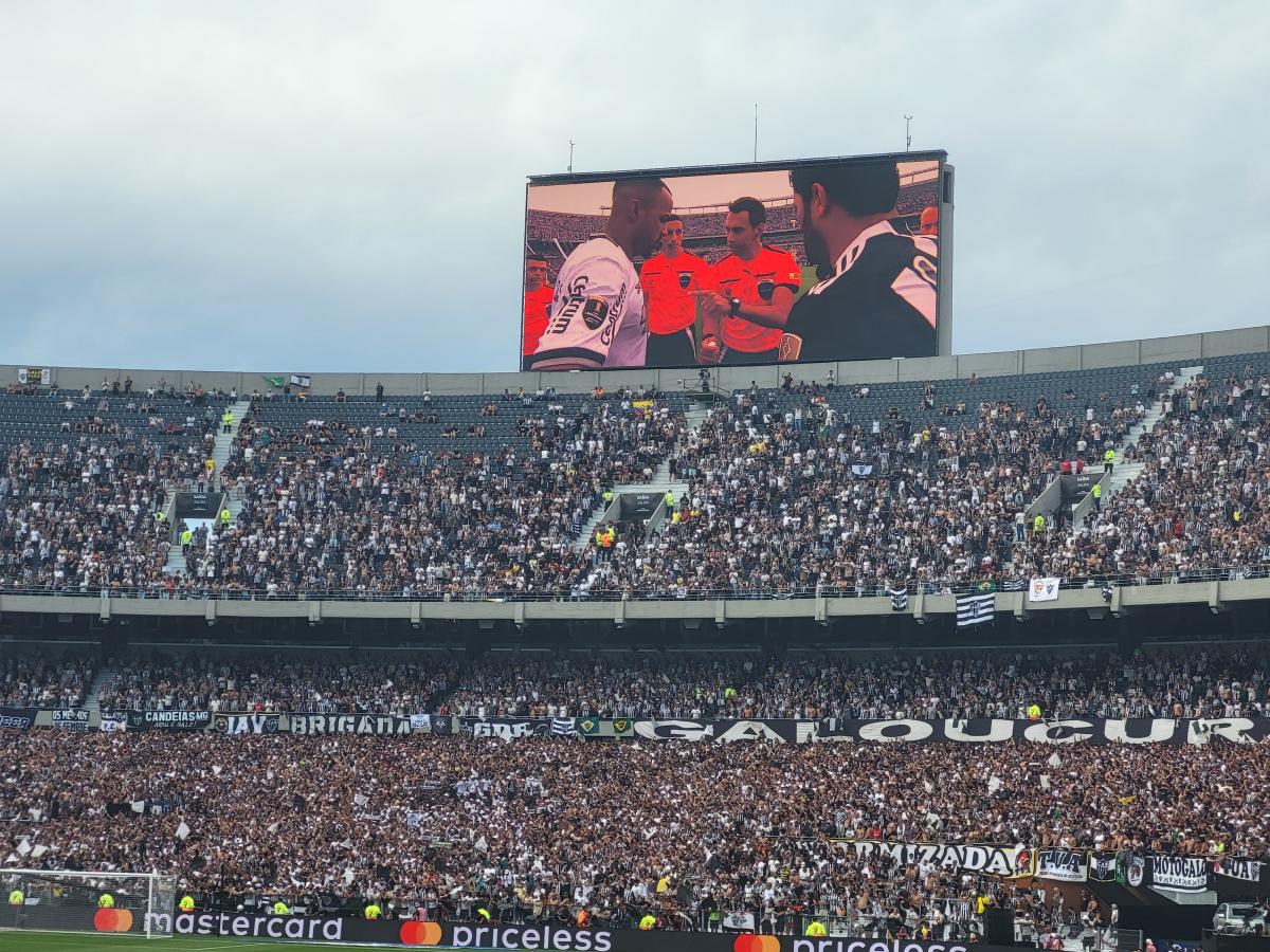 Imagen La nueva pantalla del Monumental se estrenó en la final de la Libertadores.