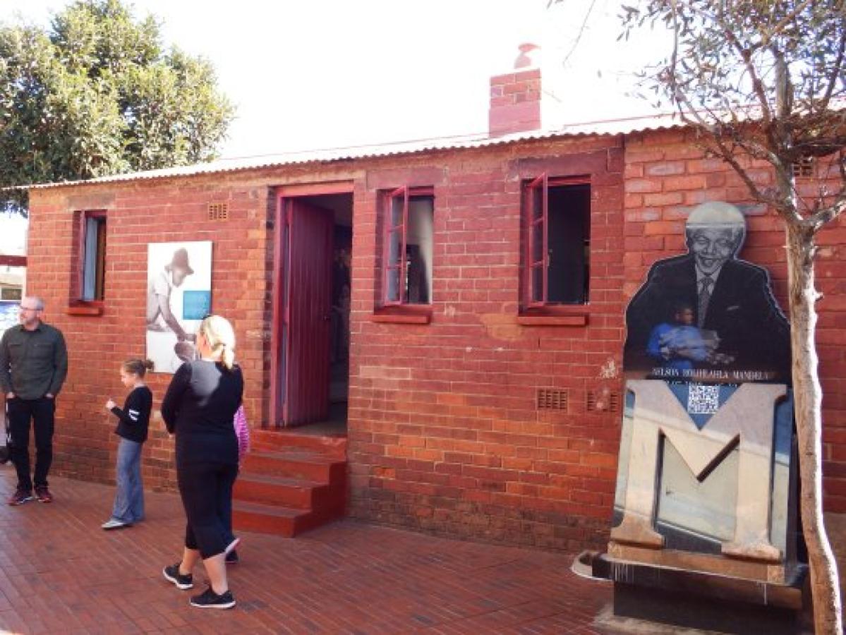 Imagen La casa de Mandela en Soweto.