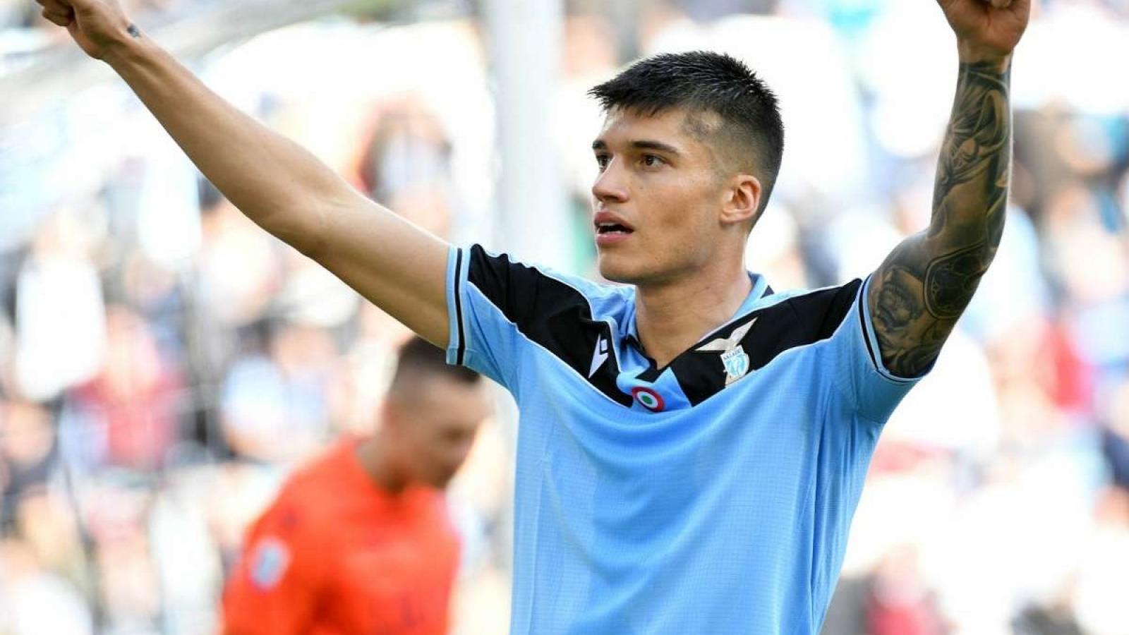 Imagen "Tucu" Correa, carta de gol de la Lazio