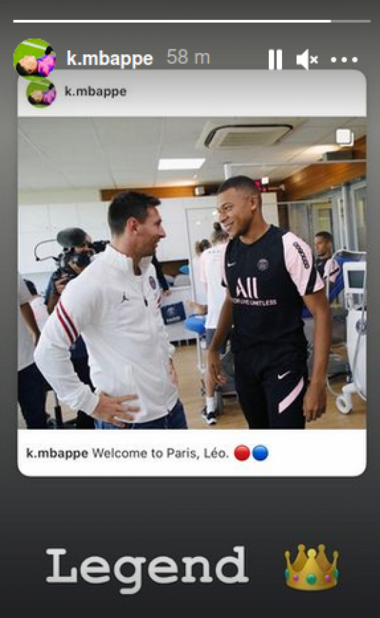 La bienvenida de Mbappé al PSG