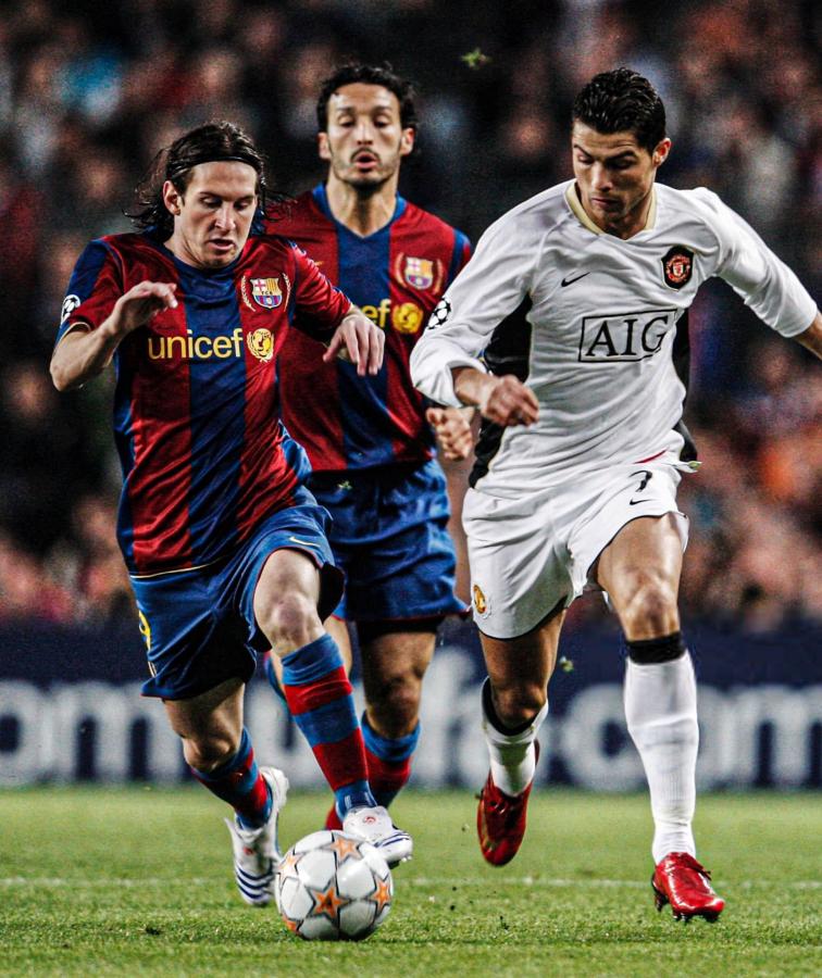 Imagen Messi y Ronaldo