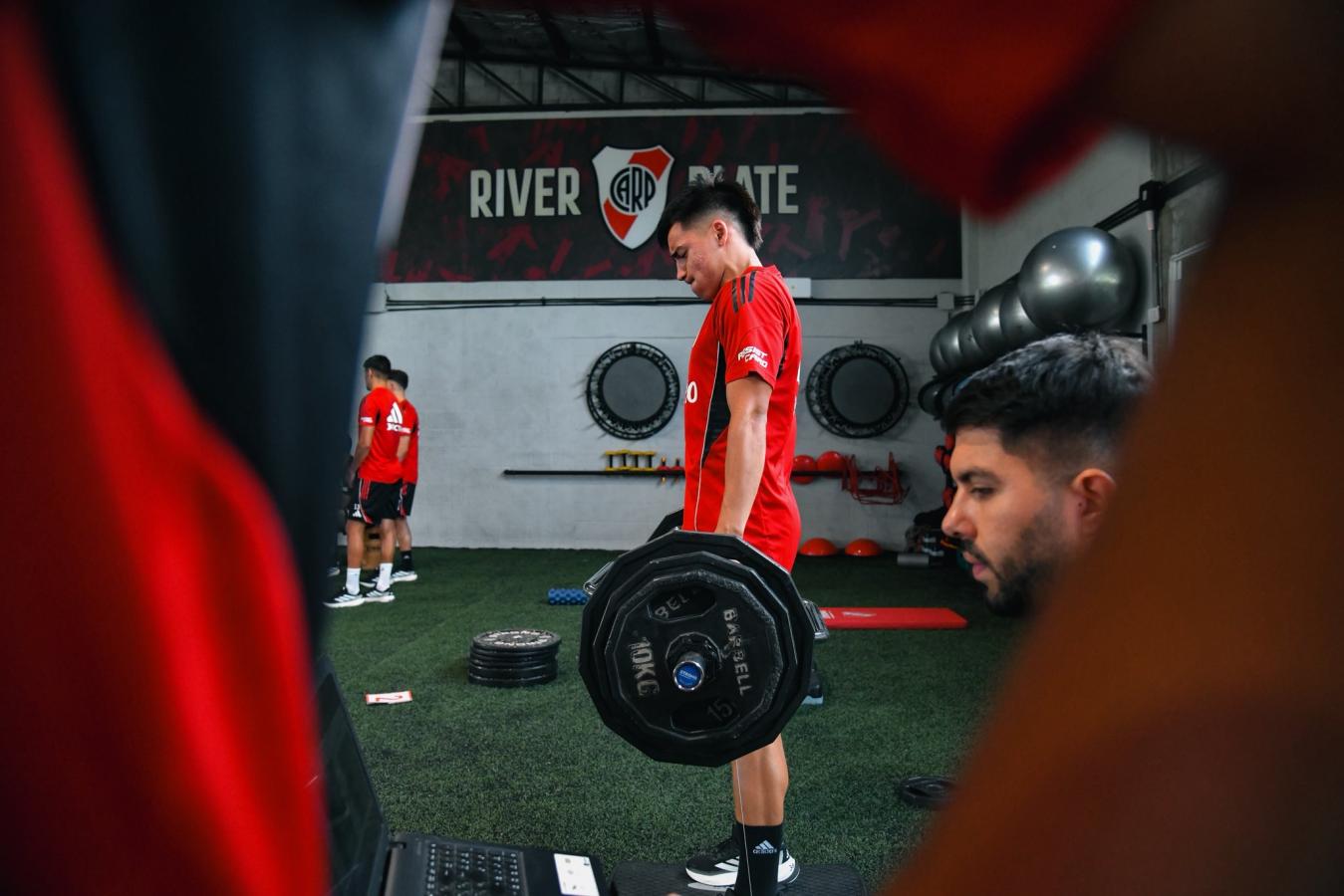 River y Gallardo, de vuelta al trabajo tras el receso navideño | El Gráfico