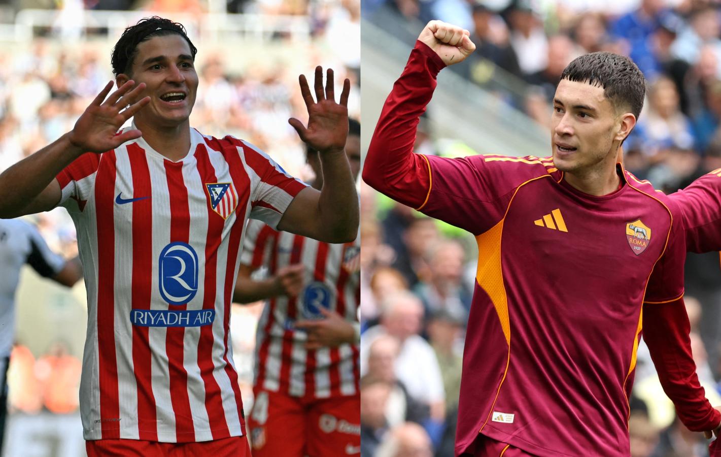 Imagen de Gritos argentinos en Europa: Julián Álvarez y Matías Soulé marcaron para Atlético de Madrid y Roma