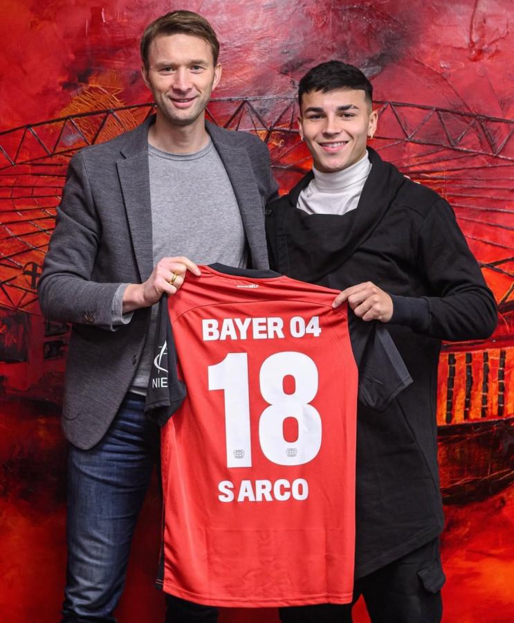 Imagen El delantero se sumó a Bayer Leverkusen al quedar libre de Vélez.