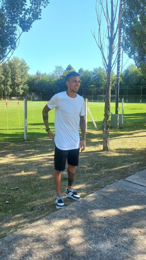Imagen Vangioni recorrió las instalaciones del club cervecero.