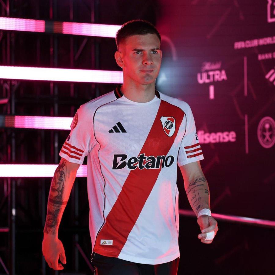 Imagen Franco Mastantuono está jugando su última competencia con River. Real Madrid lo espera.