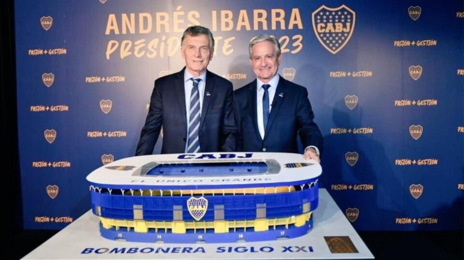Imagen Mauricio Macri se postularía a vicepresidente de Boca y acompañaría a Andrés Ibarra.