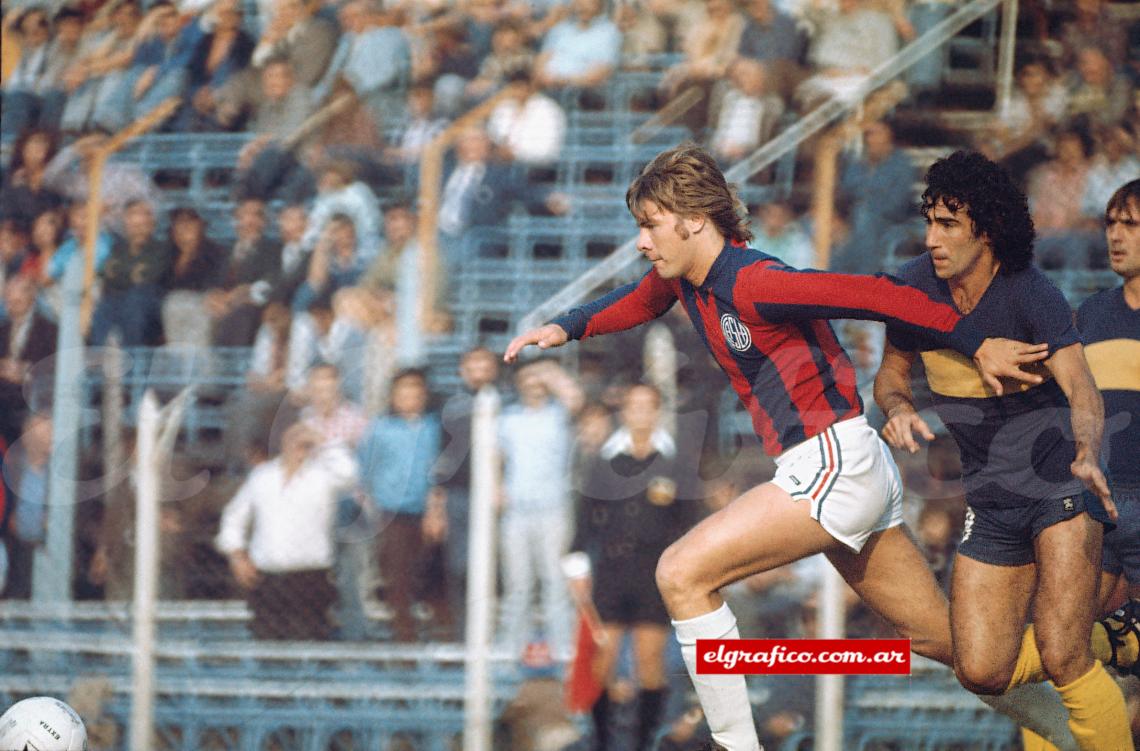 San Lorenzo. Grato recuerdo. Se fue y volvió para el replay, pero recaló en Huracán.