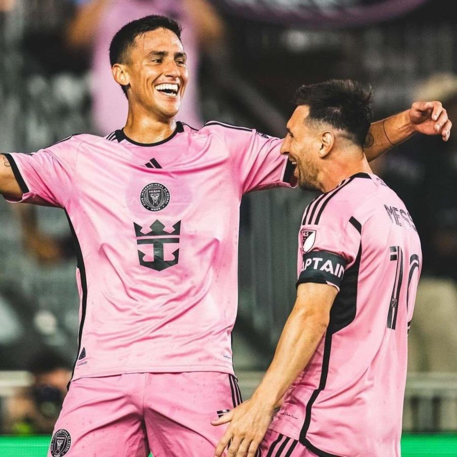 Imagen Matías Rojas está viviendo un sueño en Miami al compartir plantel con Leo Messi.