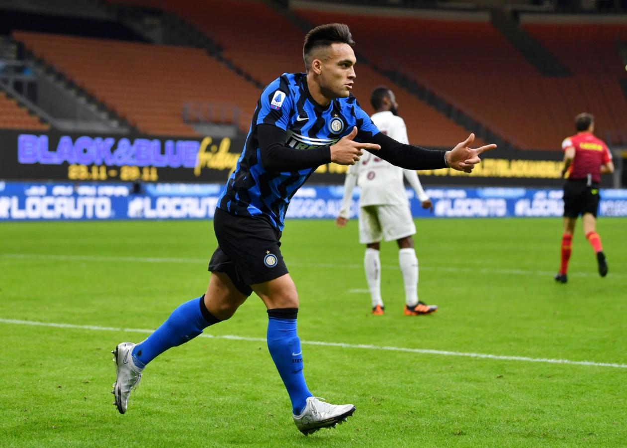 Imagen Lautaro Martínez convirtió un gol en el 4-2 vs. Torino