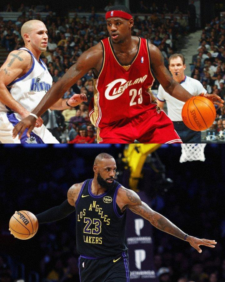 Imagen El primero (con Cleveland) y el último (con los Lakers) partido de LeBron James en la NBA.