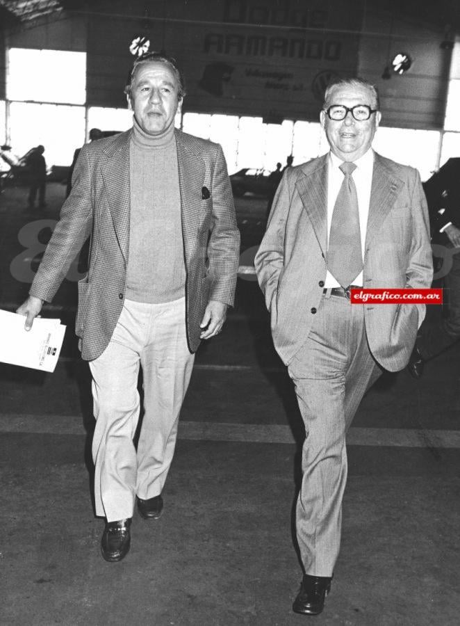 Imagen Armando y su gran amigo Juan Carlos Lorenzo.