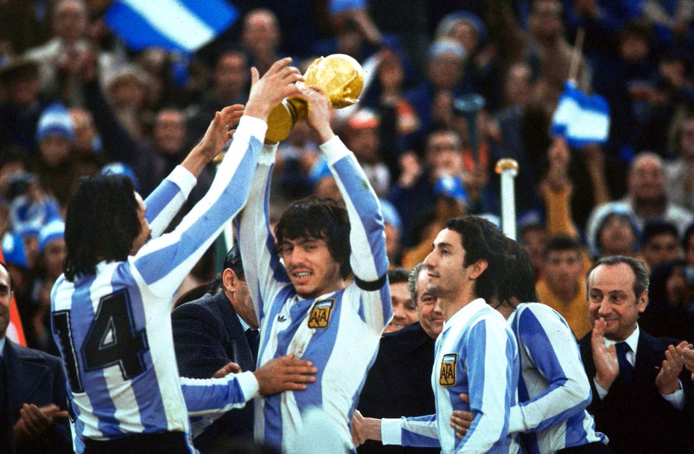 Imagen La Selección campeona del mundo en 1978 disputó 4 partidos en el año posterior a su consagración.