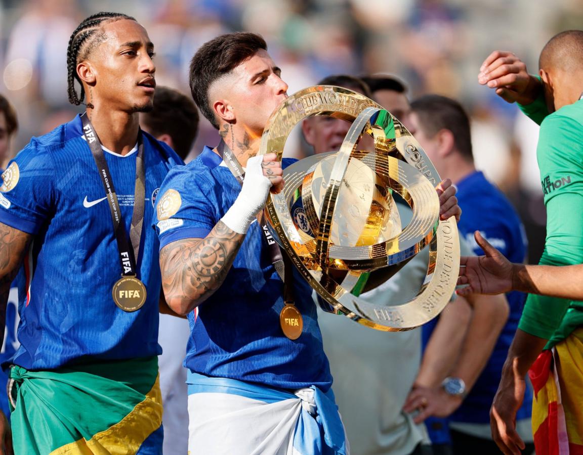Imagen Enzo Fernández coronó una temporada magnífica con un torneo inolvidable con Chelsea.