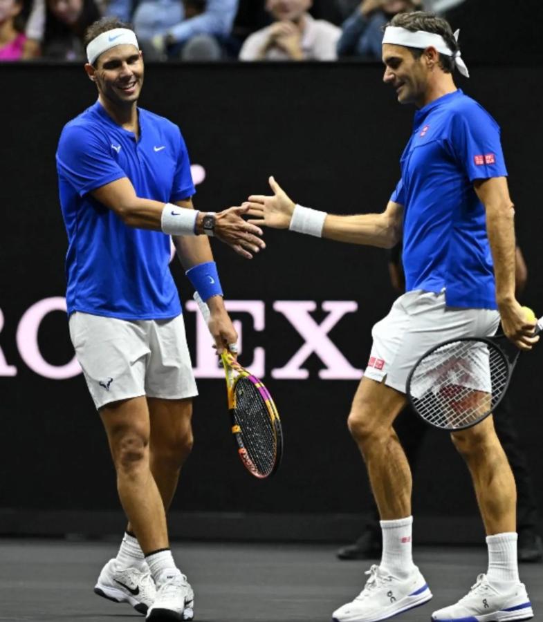 Imagen Federer no descartó el impulso de un cicuito senior en el que participaría junto con Nadal.