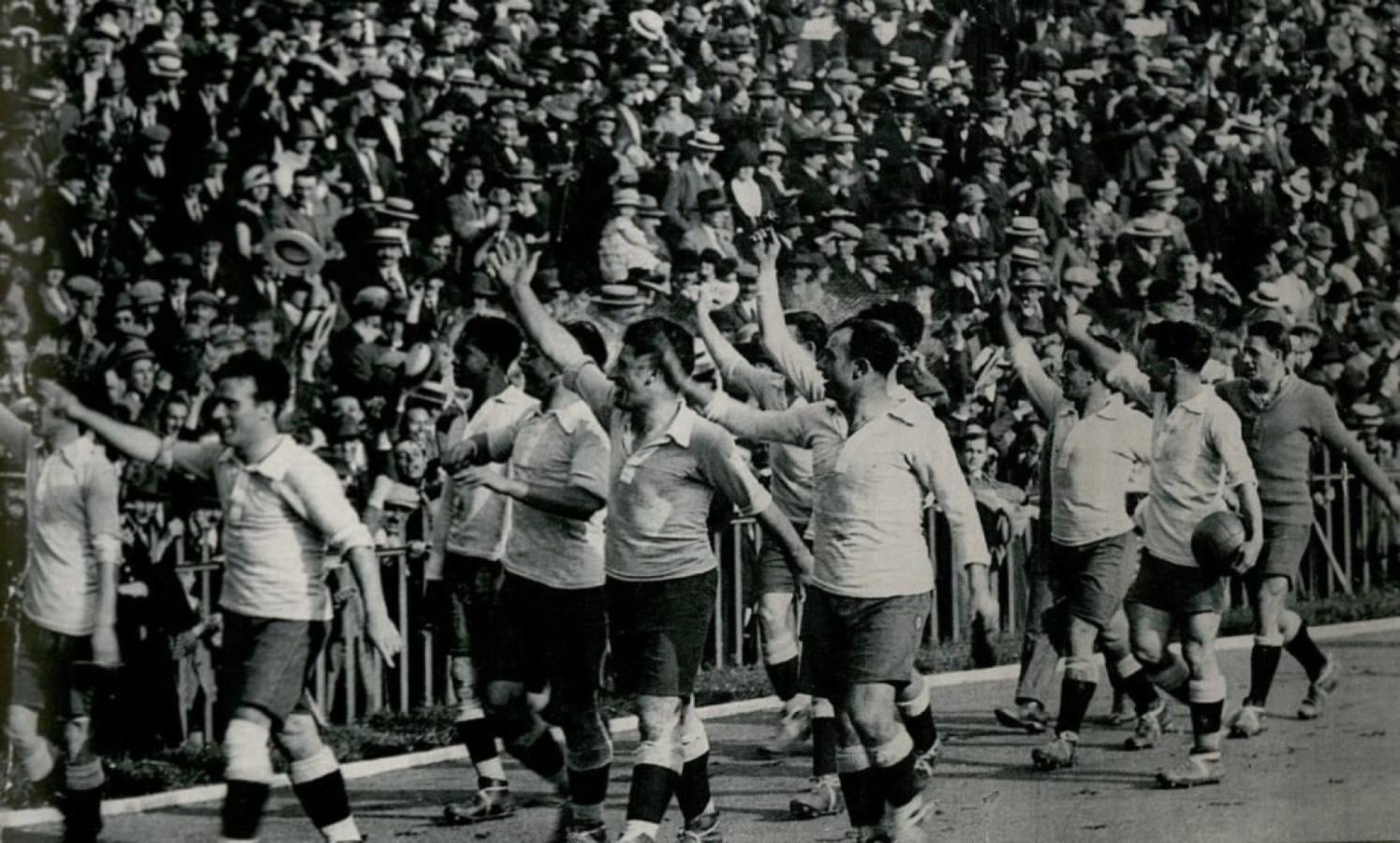 Imagen La selección uruguaya, los creadores de la "vuelta olímpica"