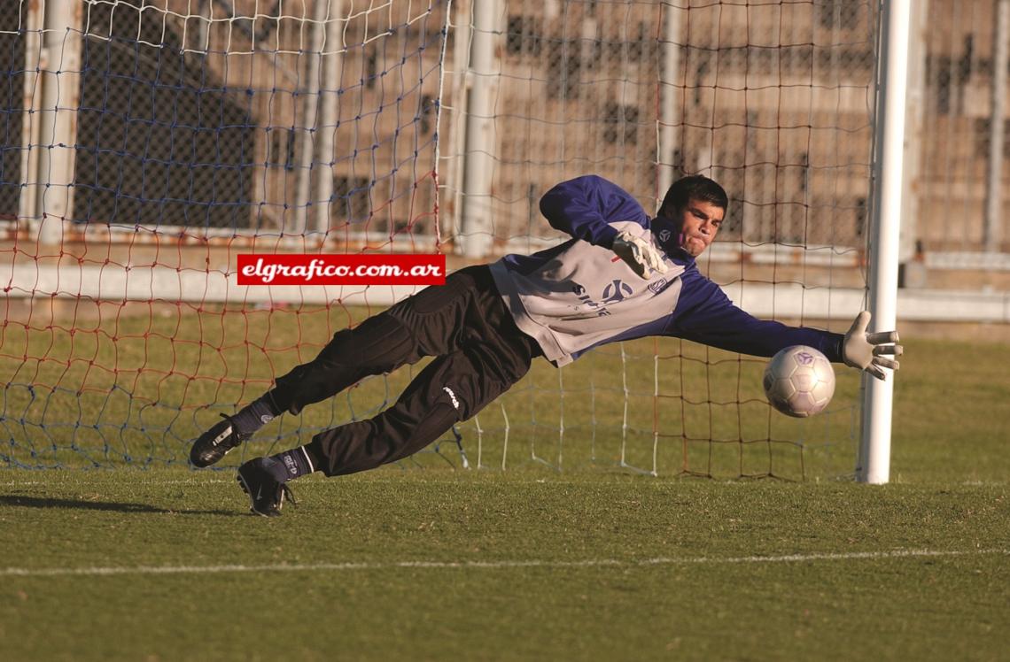 Imagen Se hace gigante en un entrenamiento de San Lorenzo.