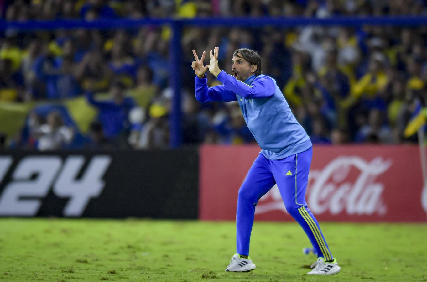 Imagen Diego Martínez suma 10 victorias, 5 empates y 4 derrotas como DT de Boca.