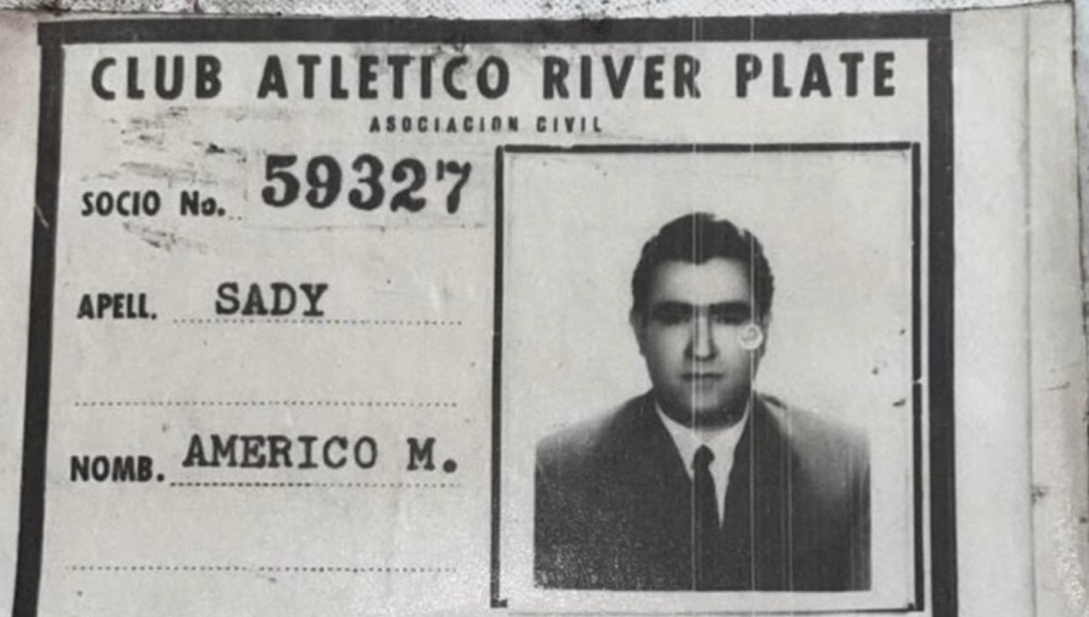 Imagen El carnet de Américo Sady