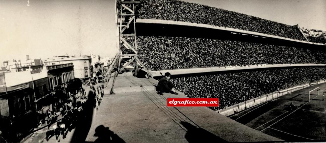 Imagen Impresionante panorámica de La Bombonera el día que Boca salió campeón después de 10 años.