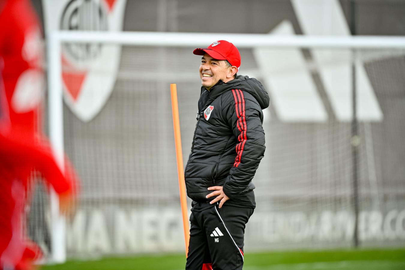 Imagen Gallardo aguarda el partido de esta noche con una sonrisa.