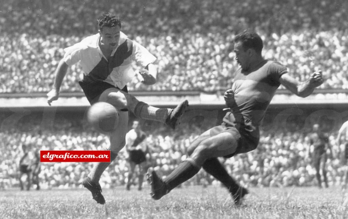 Walter Gómez enfrentado al máximo rival.
