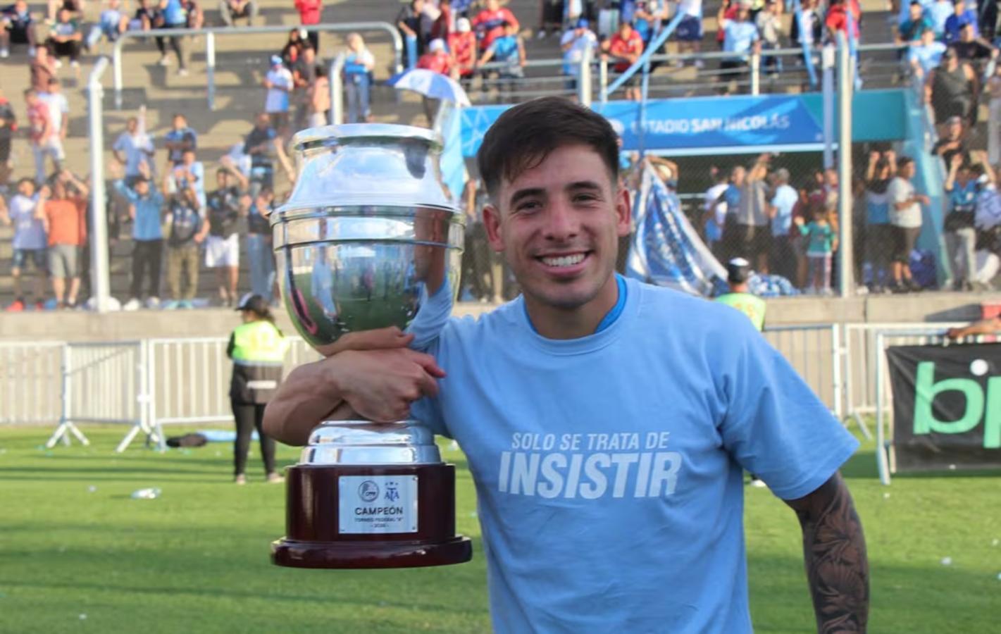 Imagen Brian Quintana: "Mi sueño es jugar en Boca, ojalá algún día se dé".