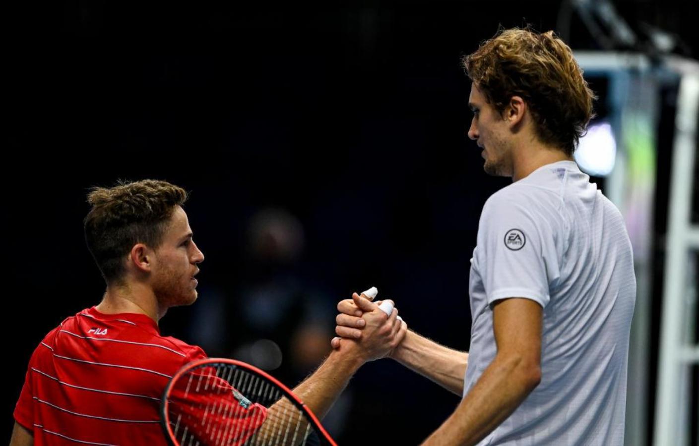 Imagen La caída ante Zverev dejó al Peque casi sin posibilidades