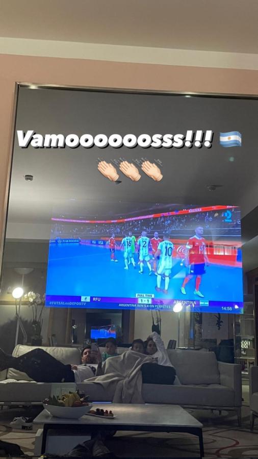 La foto que compartió Messi en sus redes sociales