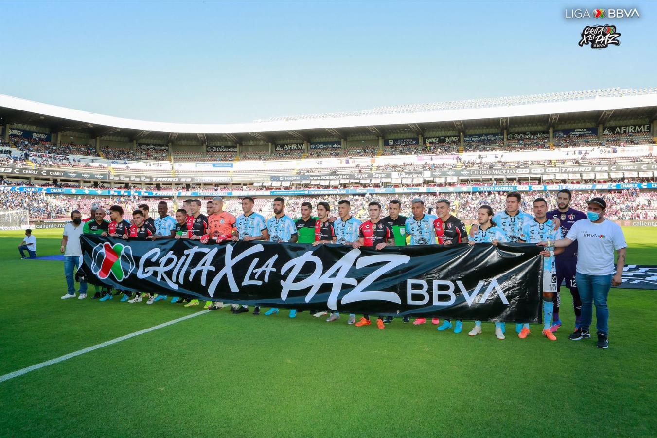 Imagen Del mensaje de paz al desastre en el fútbol de México