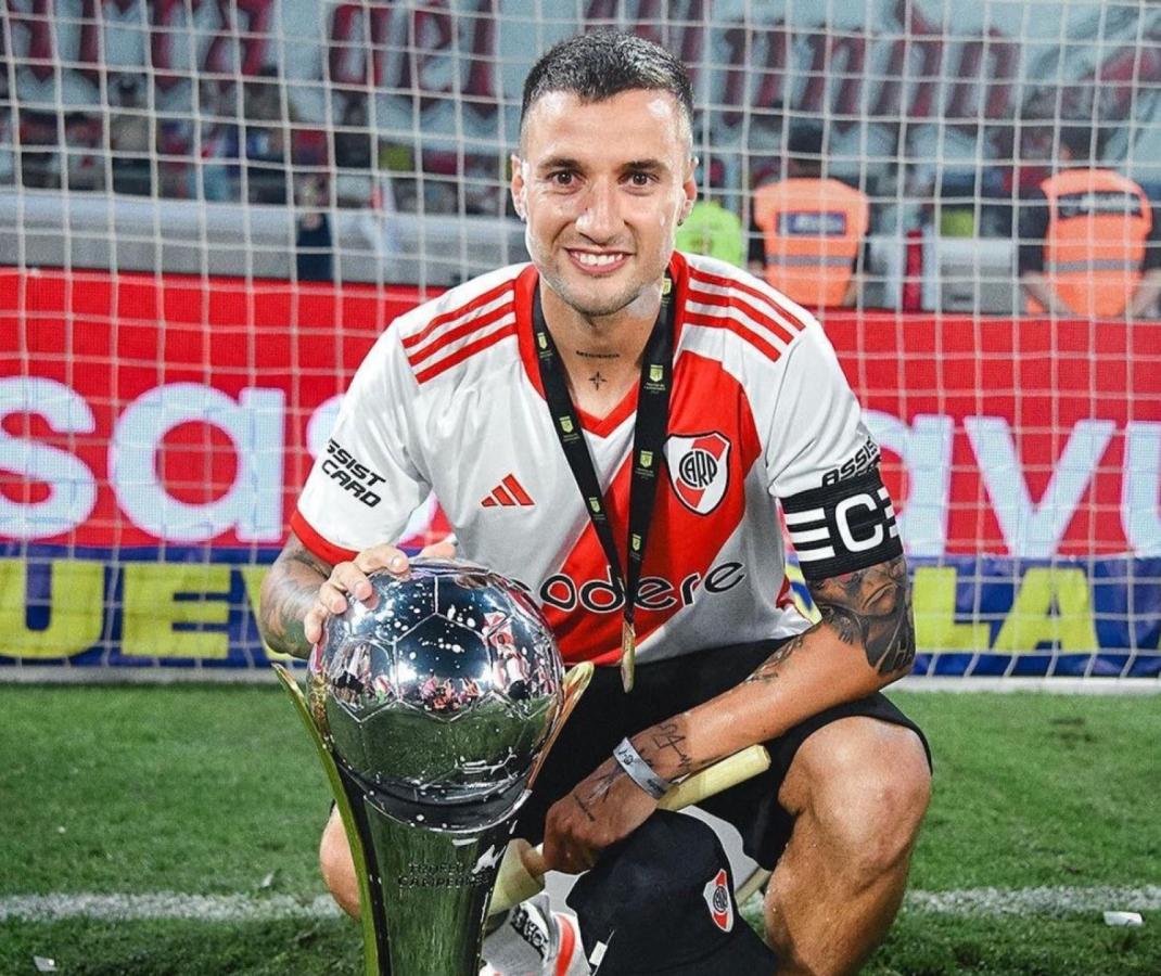 Imagen Mammana, campeón con River