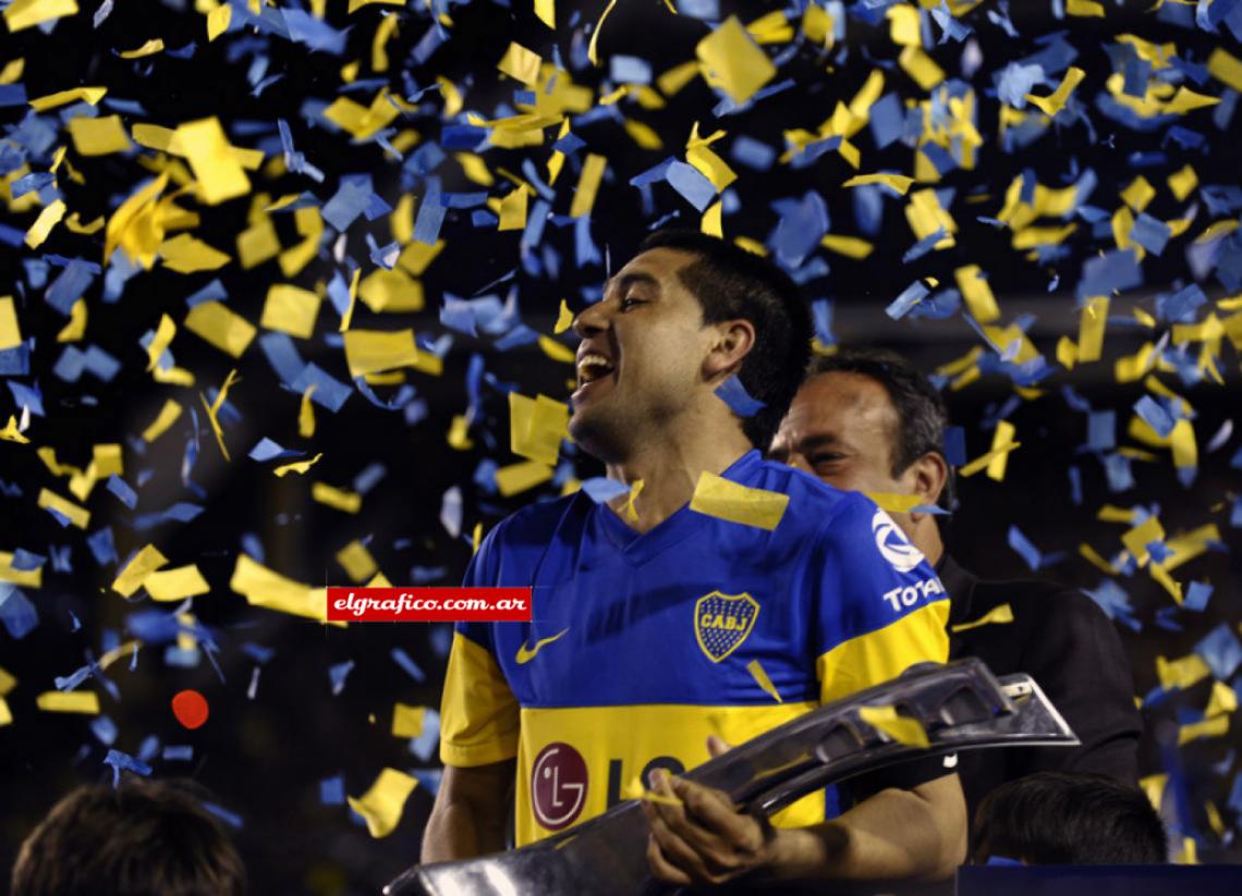 Imagen Juan Román Riquelme condujo al Boca de Falcioni hacia el título del Apertura 2011, ese que se le negaba desde el 2008. 