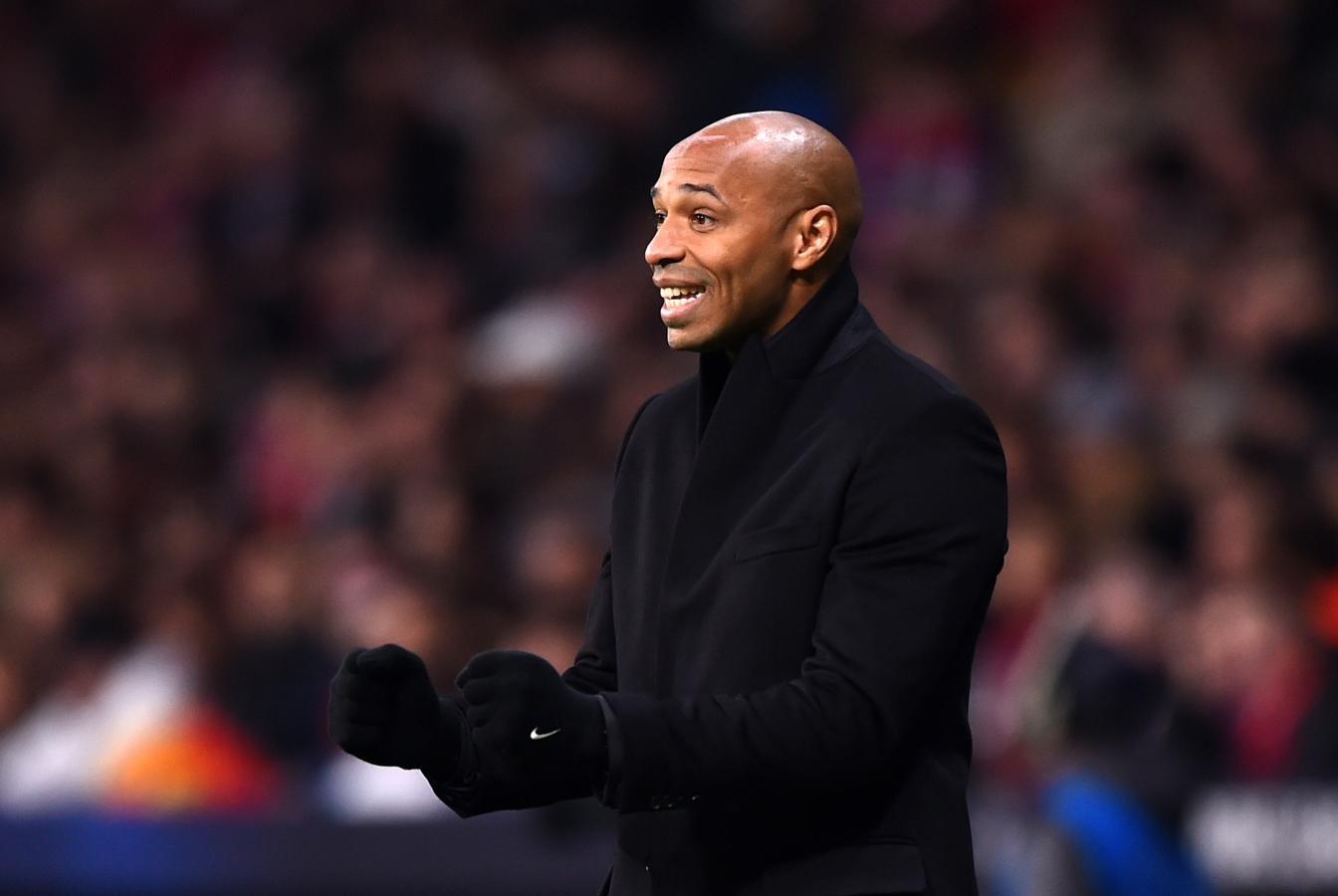 Imagen Thierry Henry, el director técnico de Francia.