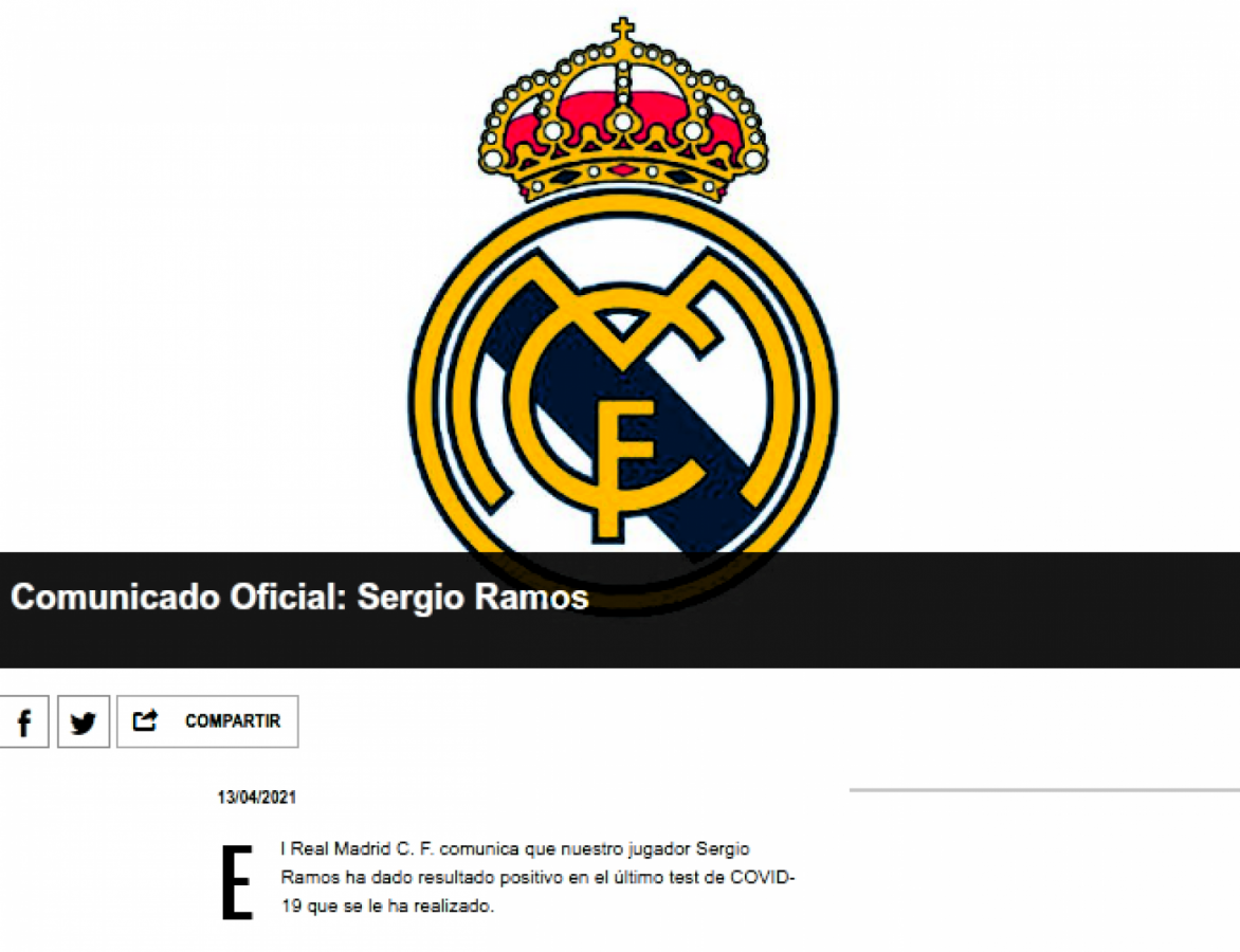 Imagen Comunicado del Real Madrid