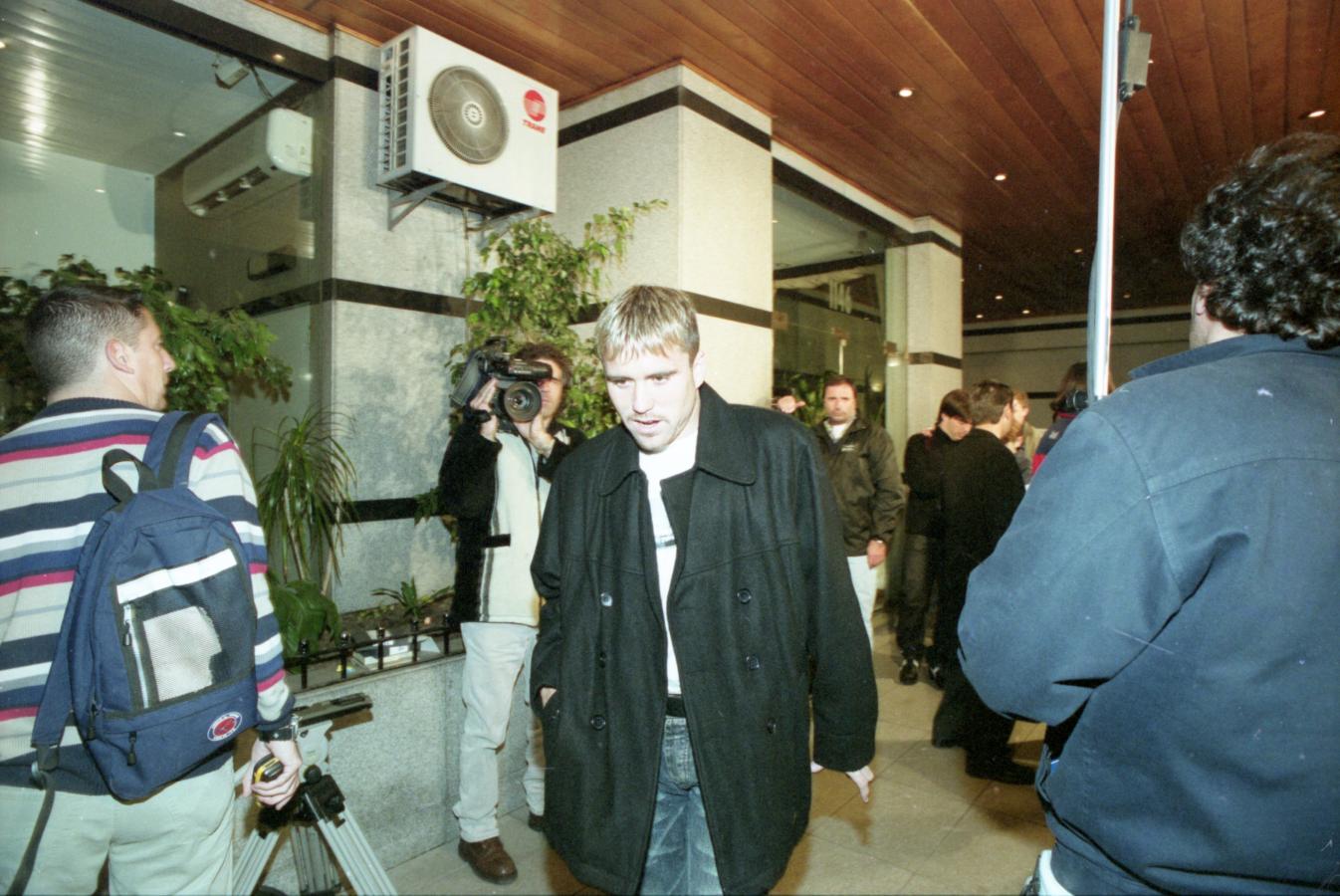 Imagen Eduardo Coudet durante el paro del año 2001