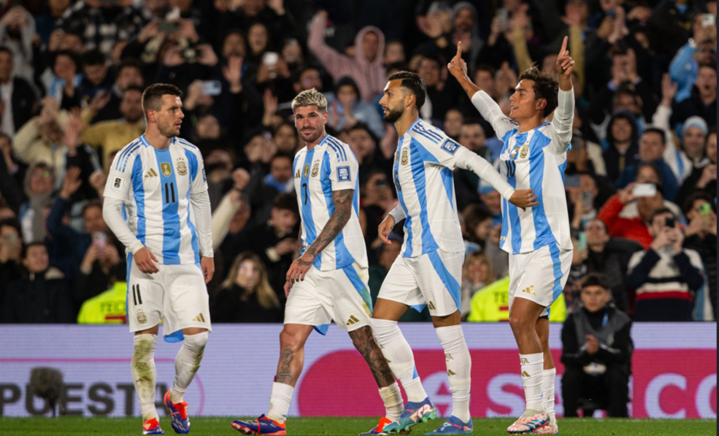Imagen Castellanos supo vestir la camiseta de la Selección Argentina