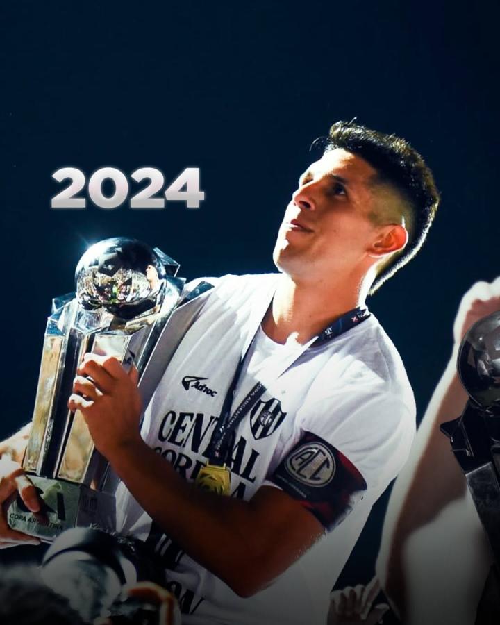 Imagen Sebastián Valdez, capitán de Central Córdoba, firmó con Independiente.