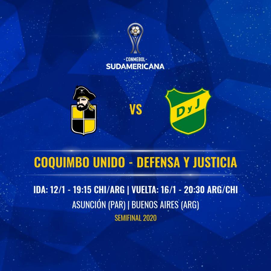 Imagen Conmebol confirmó los días y horarios de ambas semifinales.