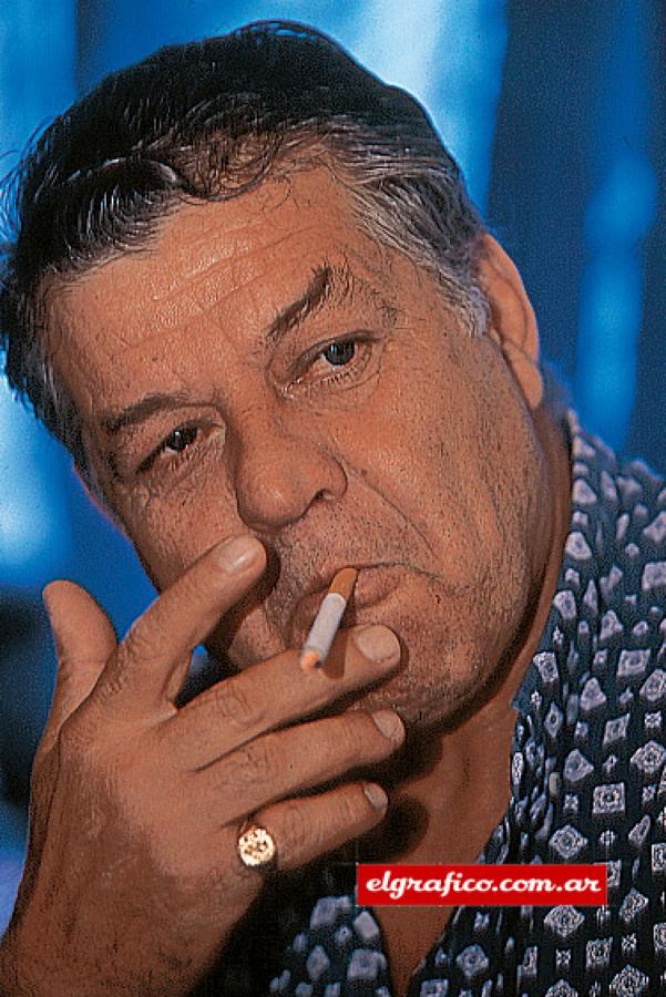 Imagen Cuando Don Pepe Amalfitani lo agarraba fumando, lo retaba en serio.