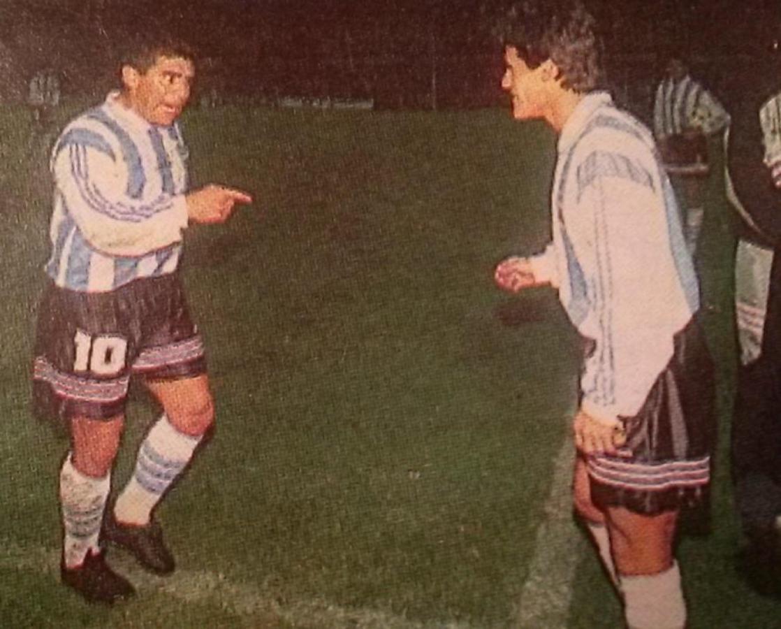 Imagen Diego cobijó al Burrito en sus inicios en la Selección y compartieron habitación.